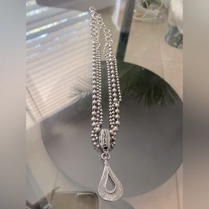 Silpada 9.25 Necklace With Pendant